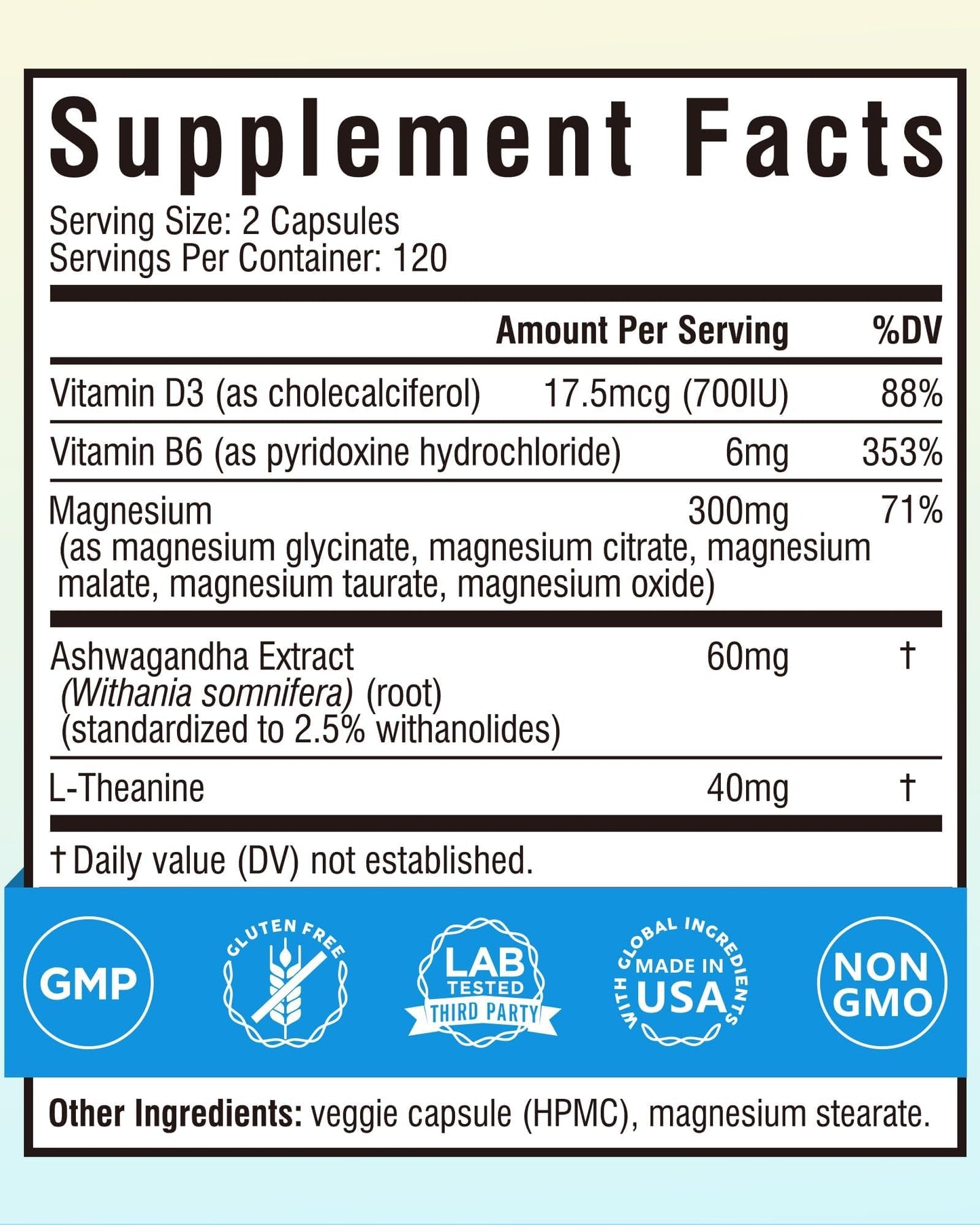 Terranics Magnesium Complex with Glycinate, Citrate, Taurate & Malate Capsules, 240 Count