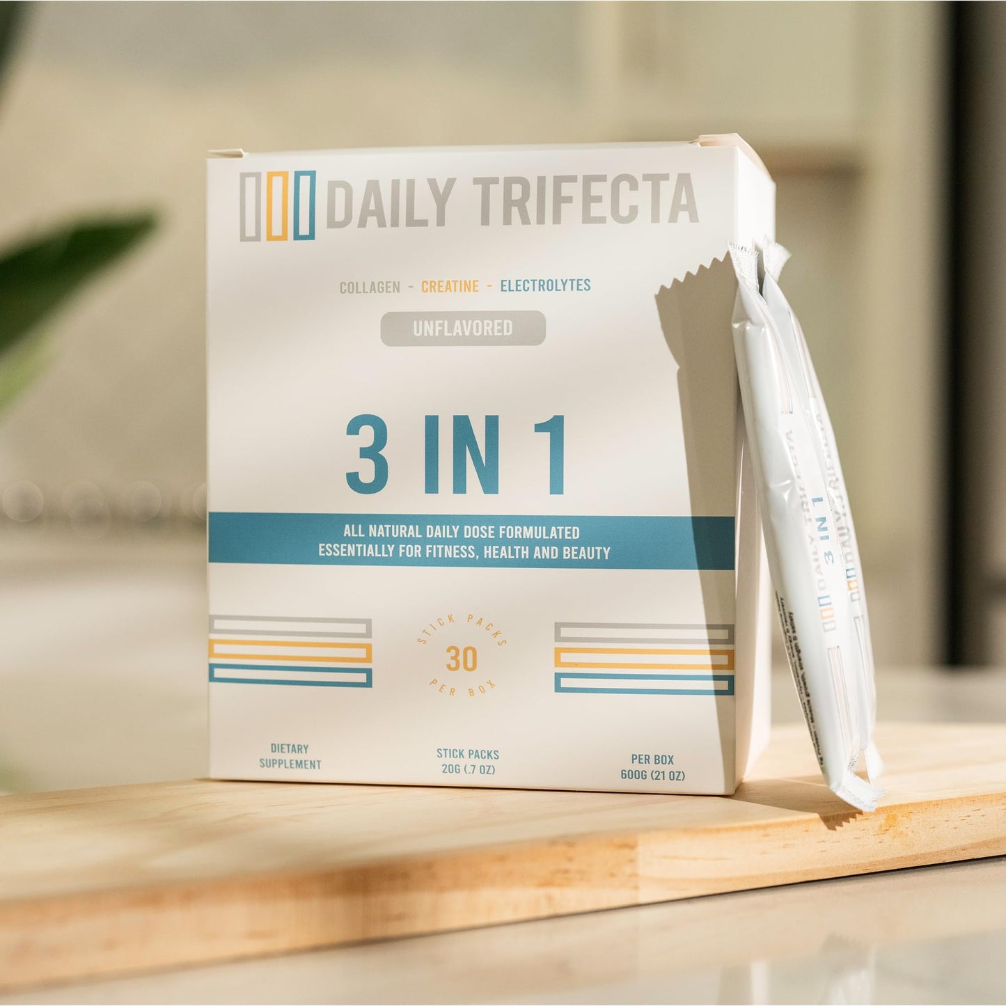 Lovie Style Daily Trifecta 3-in-1 Collagen, Creatine & Electrolytes Powder 21 Servings