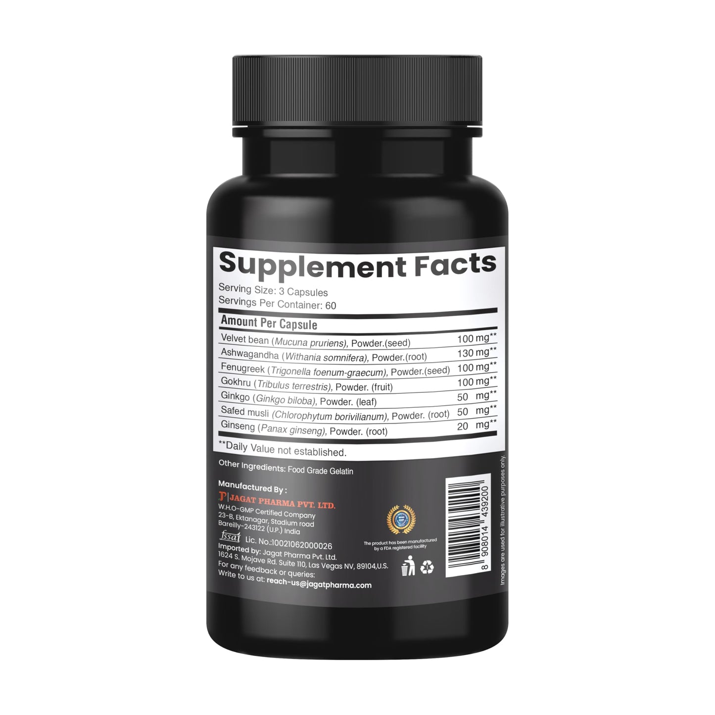 Jagat Pharma Maxx Booster for Men Capsule, 1 Count