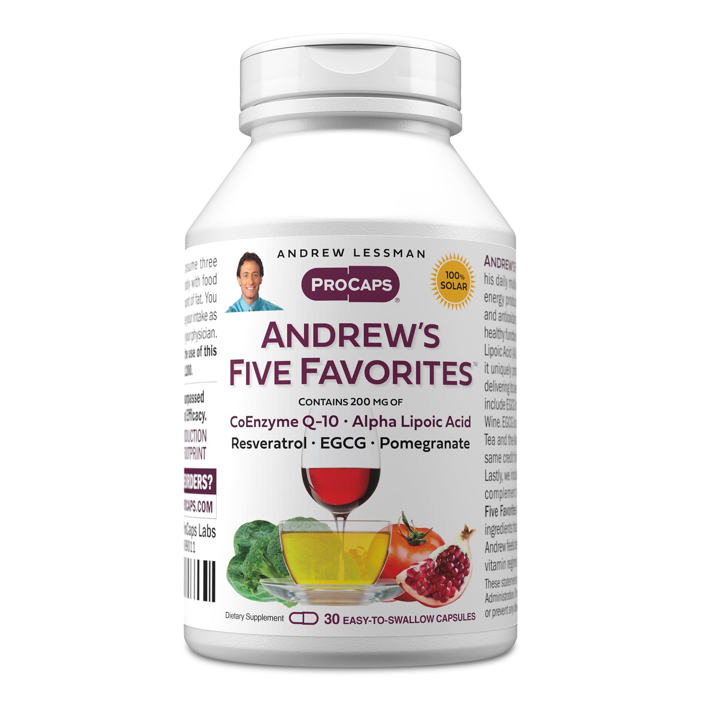 ANDREW LESSMAN ProCaps Andrew's Five Favorites 30 Capsules
