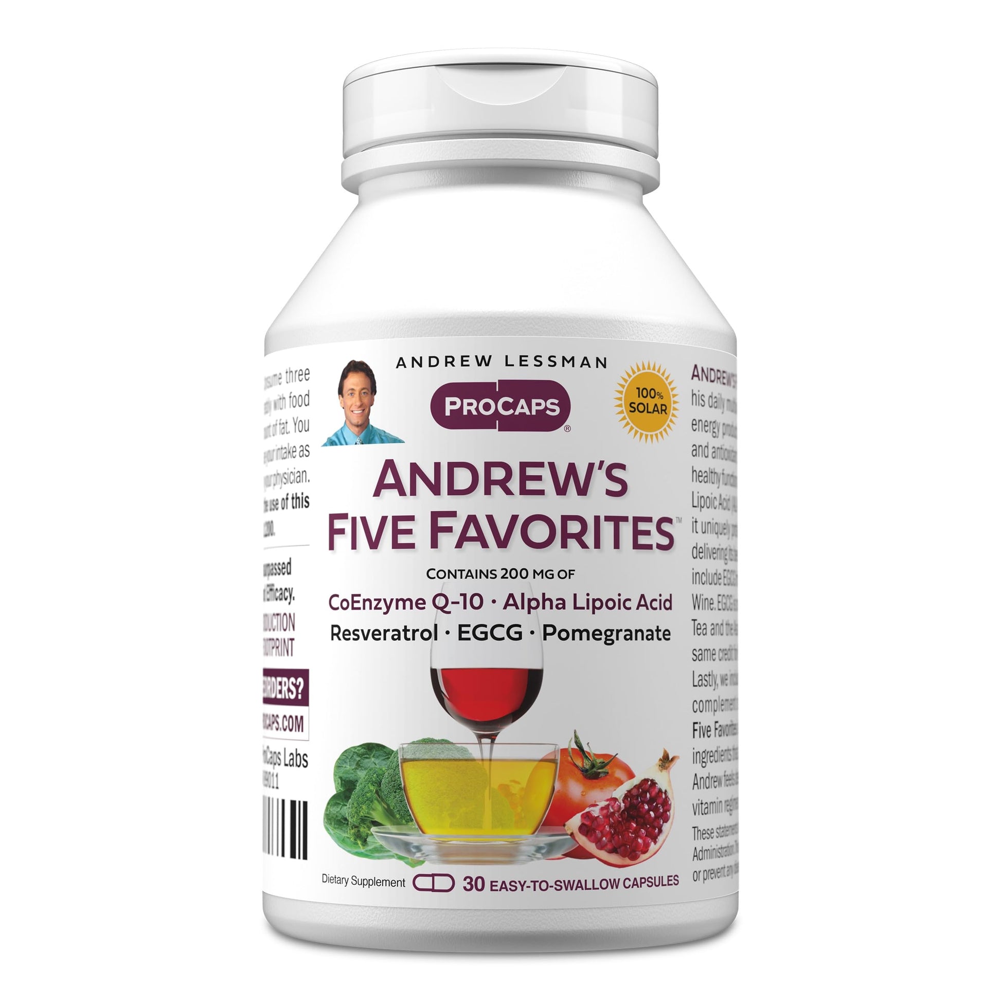 ANDREW LESSMAN ProCaps Andrew's Five Favorites 30 Capsules