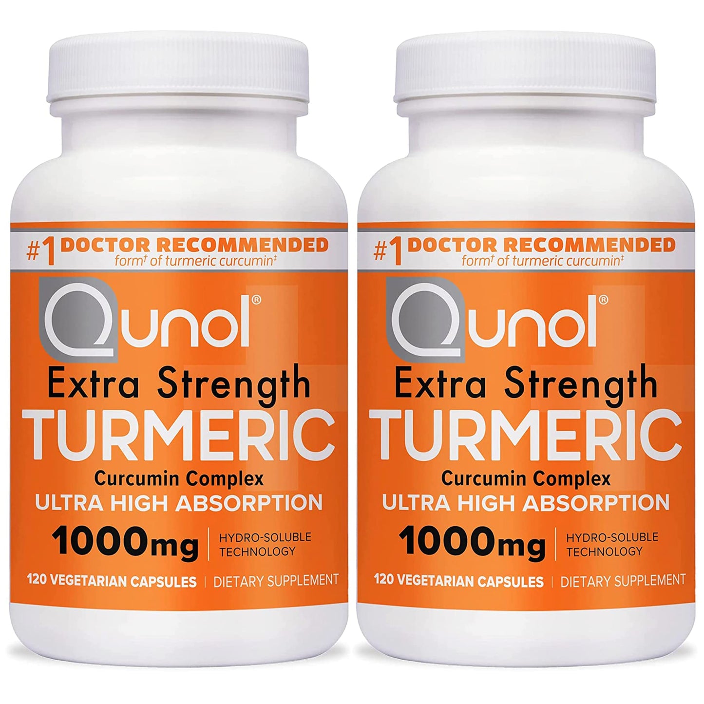 Qunol Turmeric Curcumin Capsules, 240 Capsules