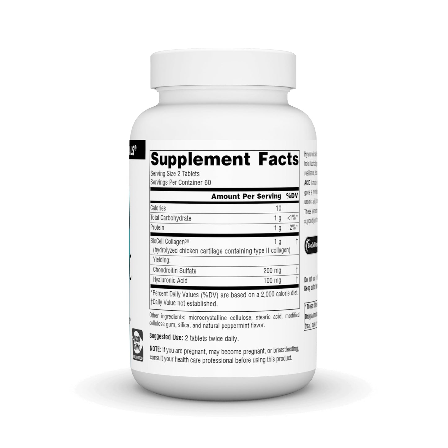 Source Naturals Hyaluronic Acid 50mg Tablet, 120 Tablets