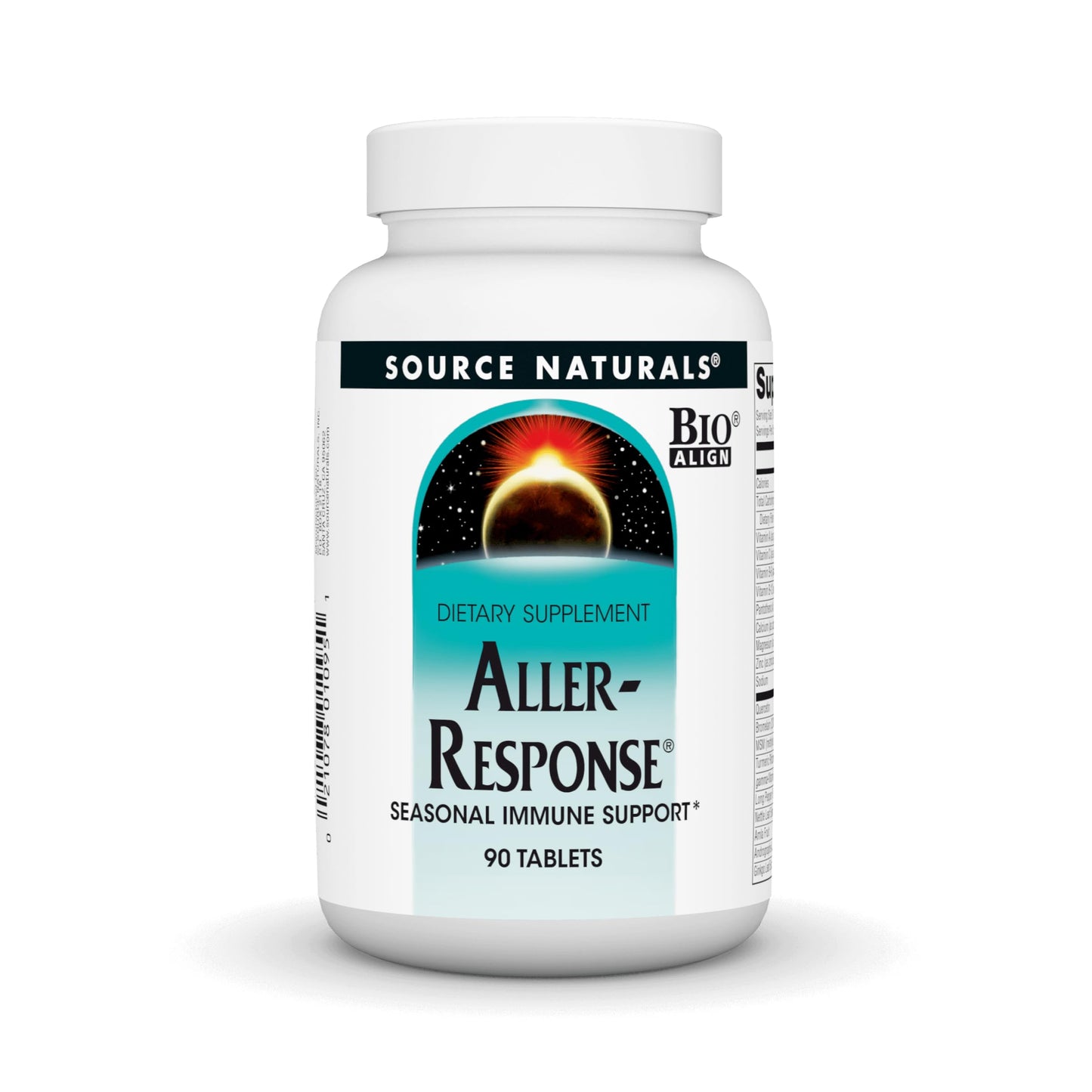 Source Naturals Aller-Response Seasonal Immune Support, 90 Tablets