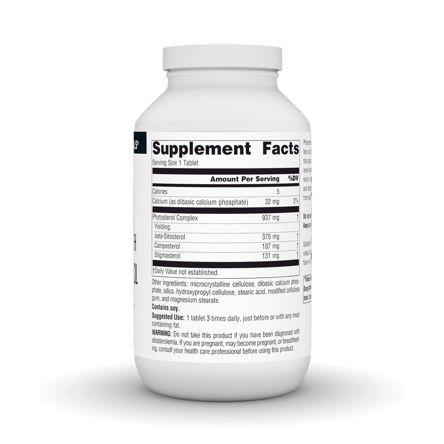Source Naturals Mega Strength Beta Sitosterol 375mg Tablet 240 Tablets