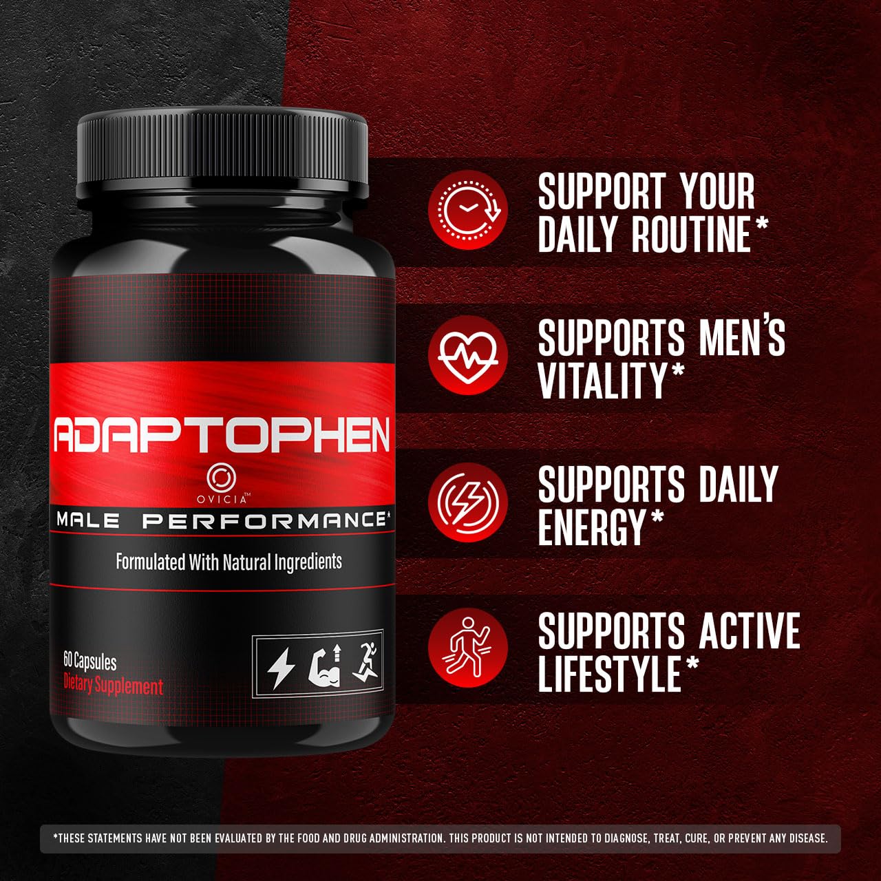 OVICIA Adaptophen Capsules, 120 Capsules