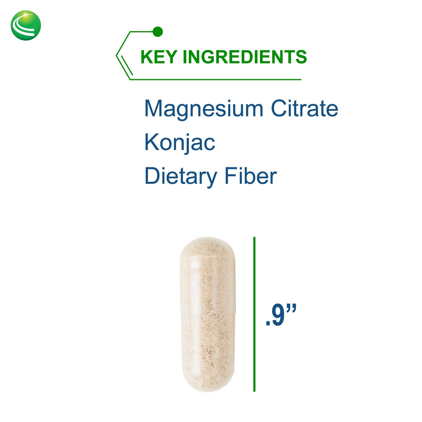 Nutra BioGenesis BioLax Magnesium Citrate, Konjac, and Dietary Fiber - Capsule, 120 Capsules