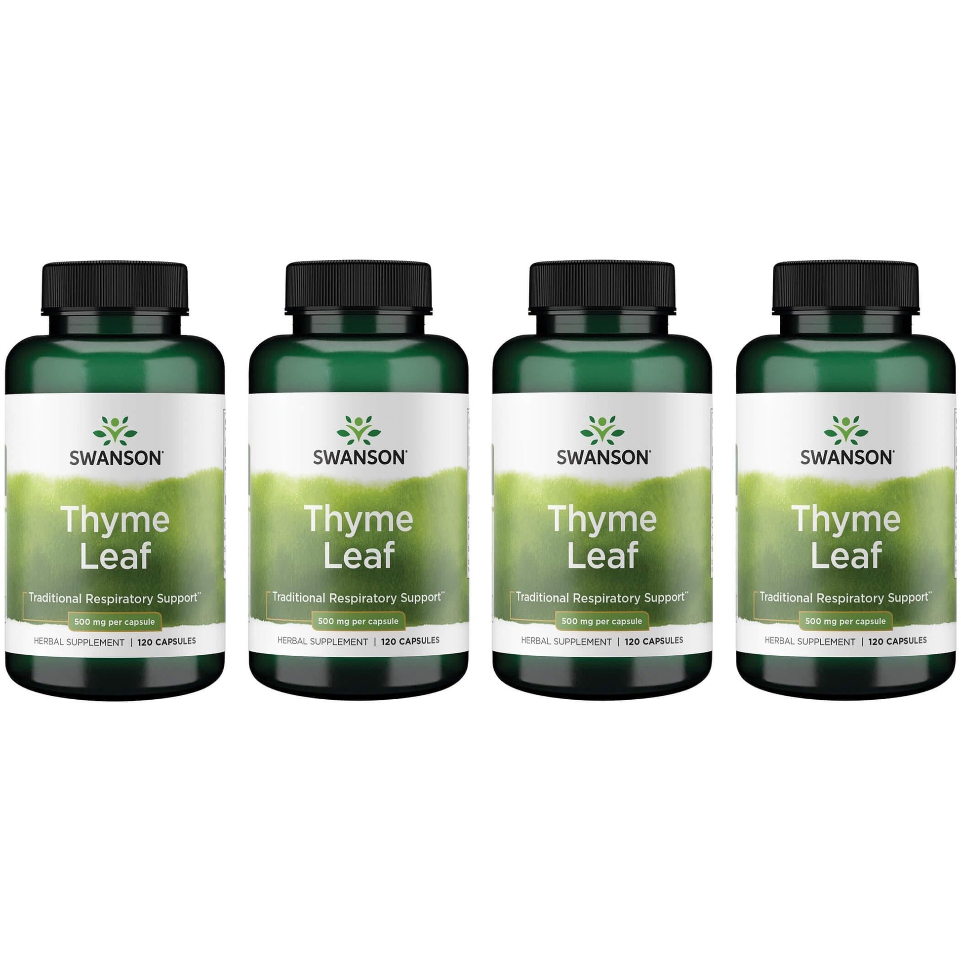 Swanson Thyme Leaf Herbal Supplement Capsule 480 Capsules