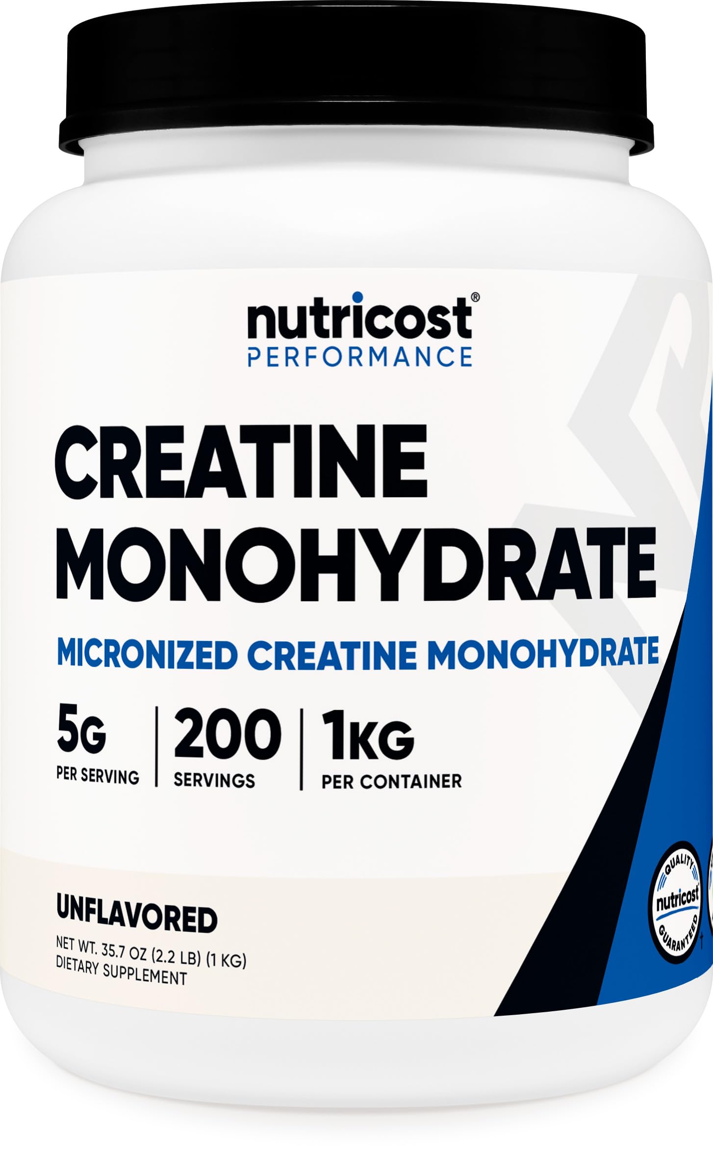 Nutricost Creatine Monohydrate Micronized Powder 1000 Gram Pack of 1