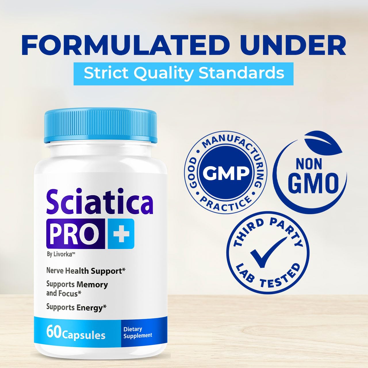 LIVORKA Sciatica Pro Plus Capsules 120 Capsules