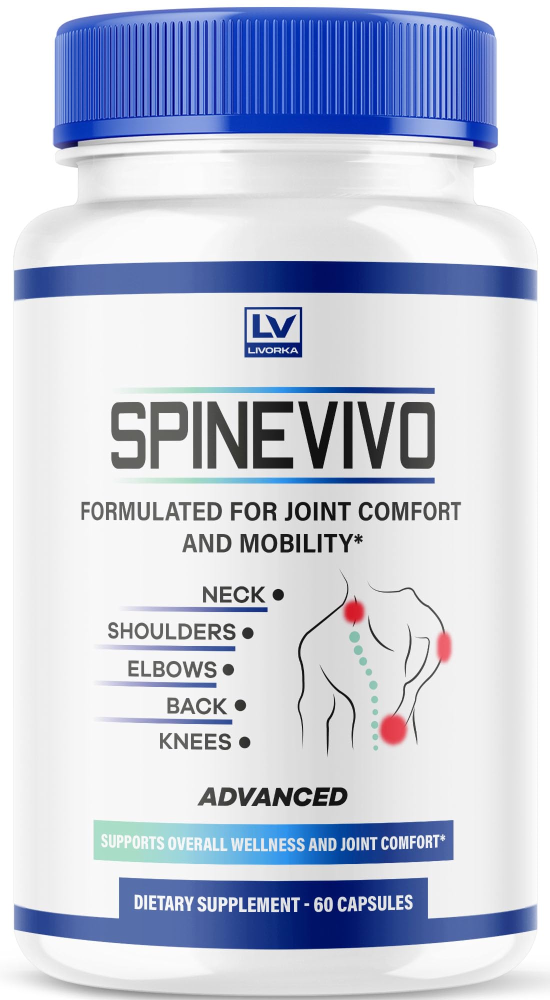LIVORKA Spine Vivo Plus 60 Capsules