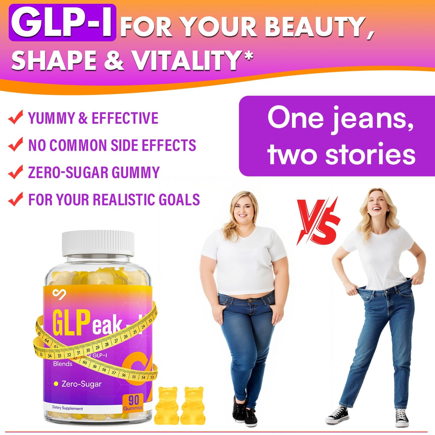 Cfuful GLP-1 Activation Probiotic Capsule with Akkermansia and Berberine 90 Capsules