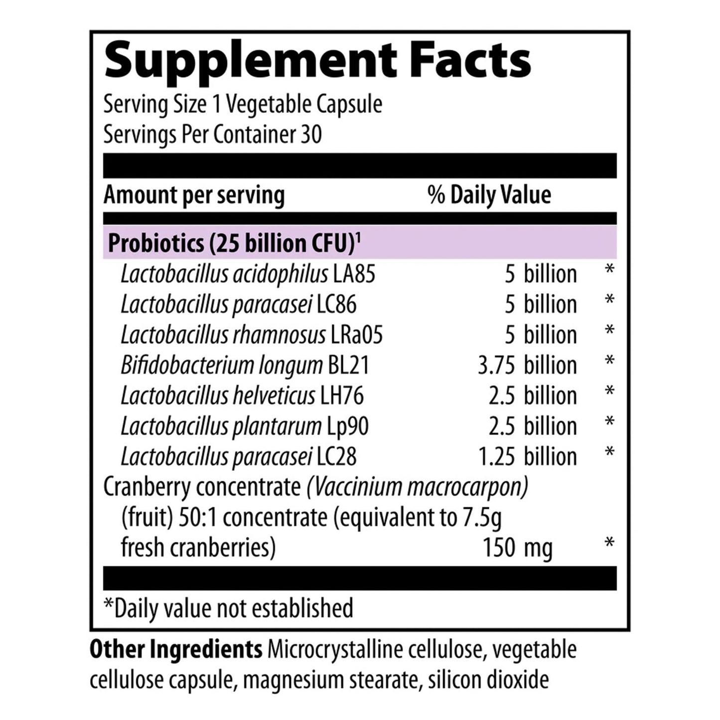 Vibrant Health UT Biotics Capsule 30 Capsules