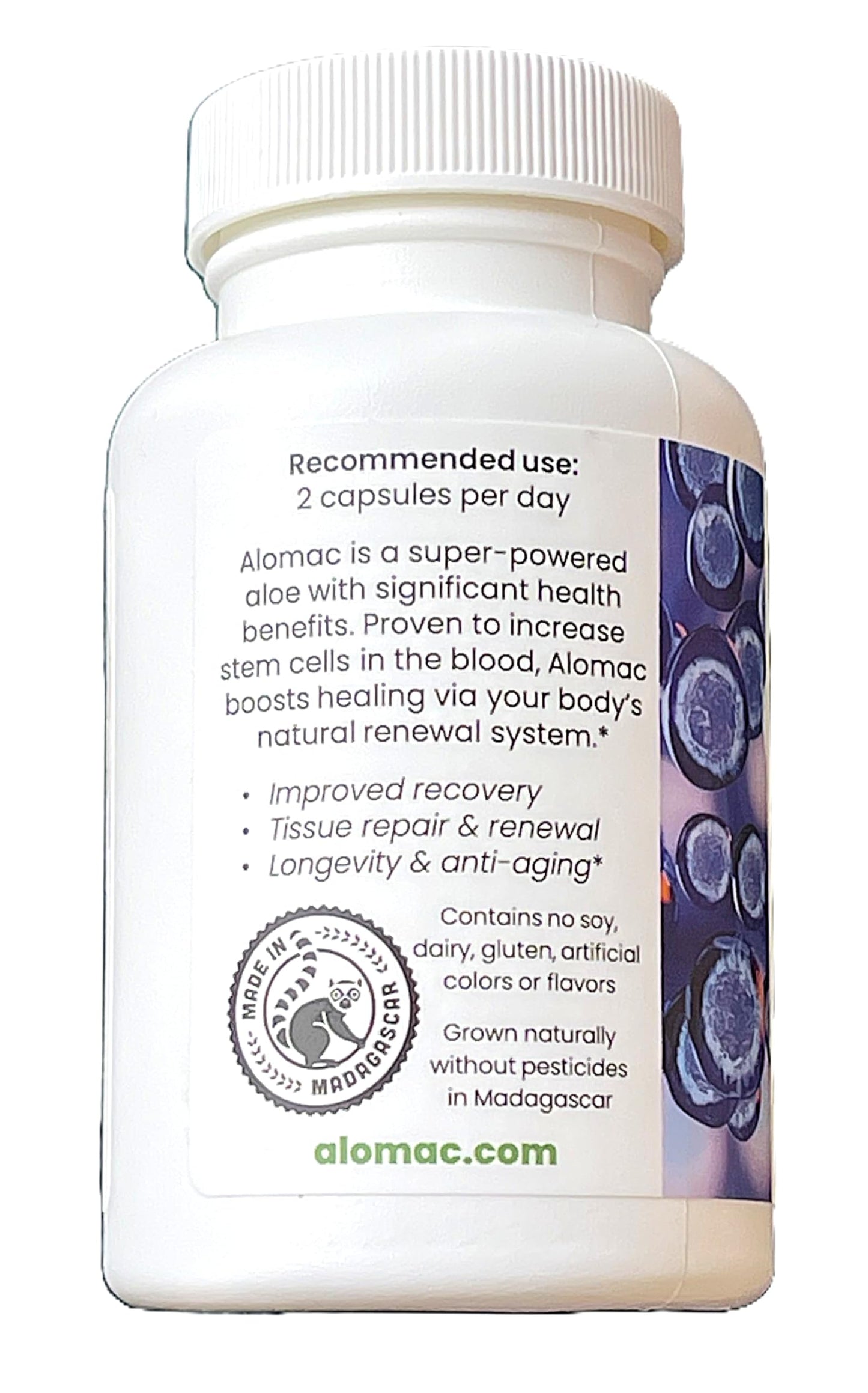 Alomac Pure STEMulant Aloe macroclada 60 Capsules