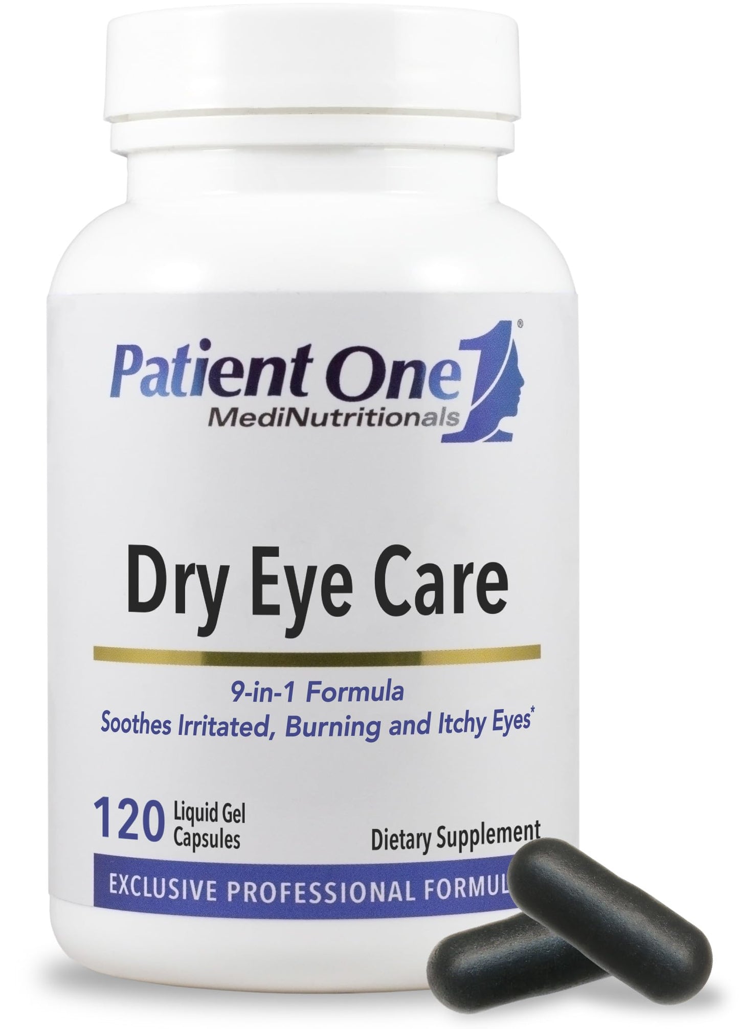 Patient One Dry Eye Care Capsules, 120 Count