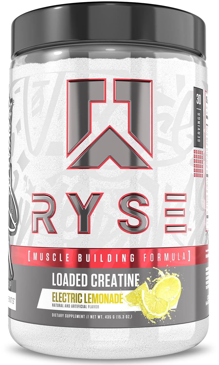 RYSE Up Supplements Loaded Creatine Powder 11.32 oz