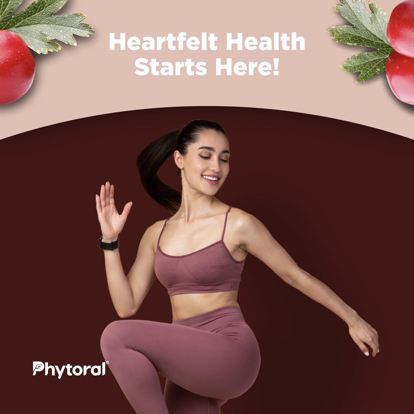 Phytoral Hawthorn Berry Capsules, 240 Count
