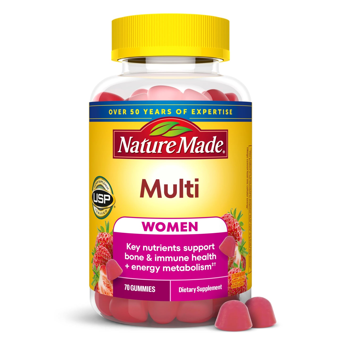 Nature Made Multivitamin For Women Gummy 70 Count