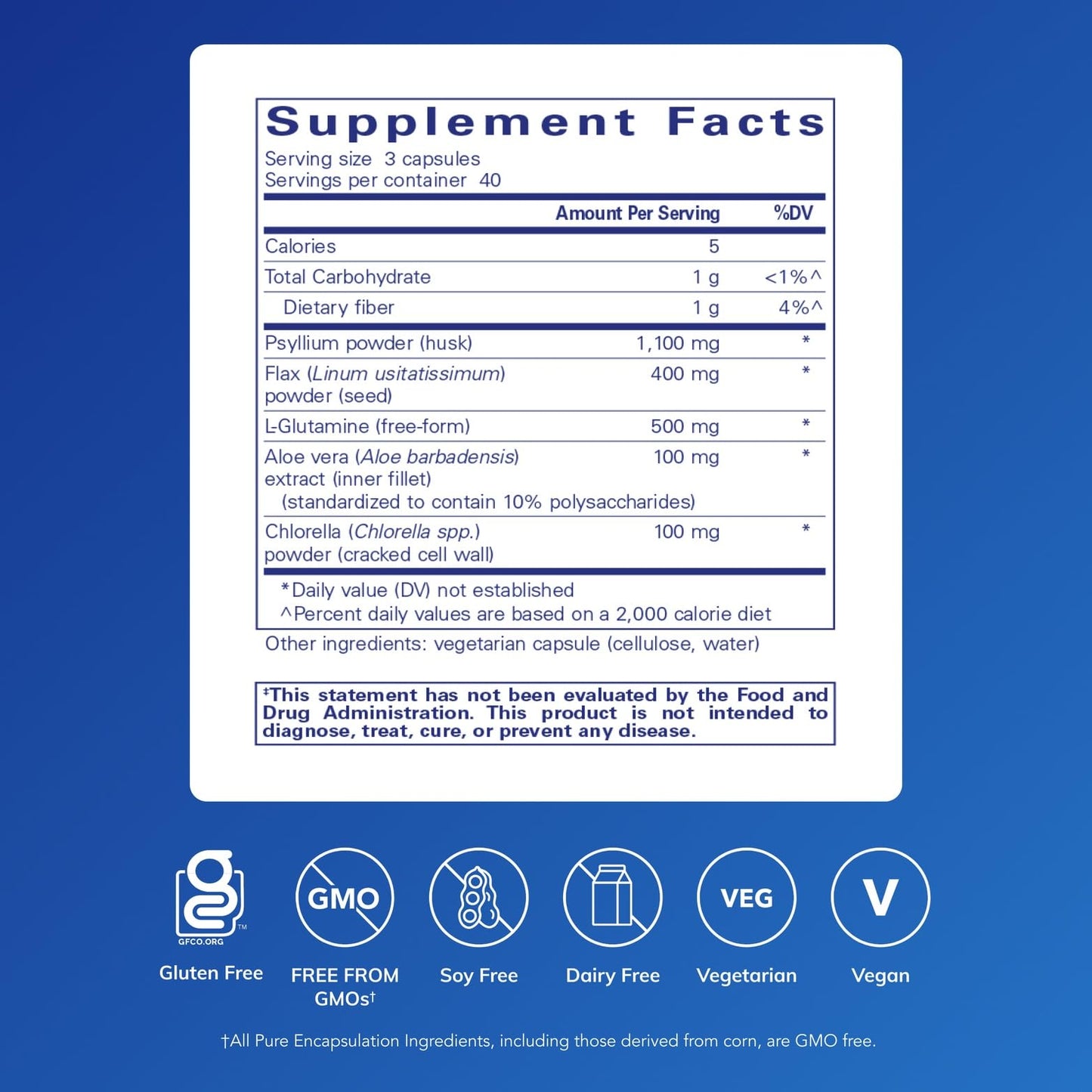 Pure Encapsulations G.I. Fortify 120 Capsules