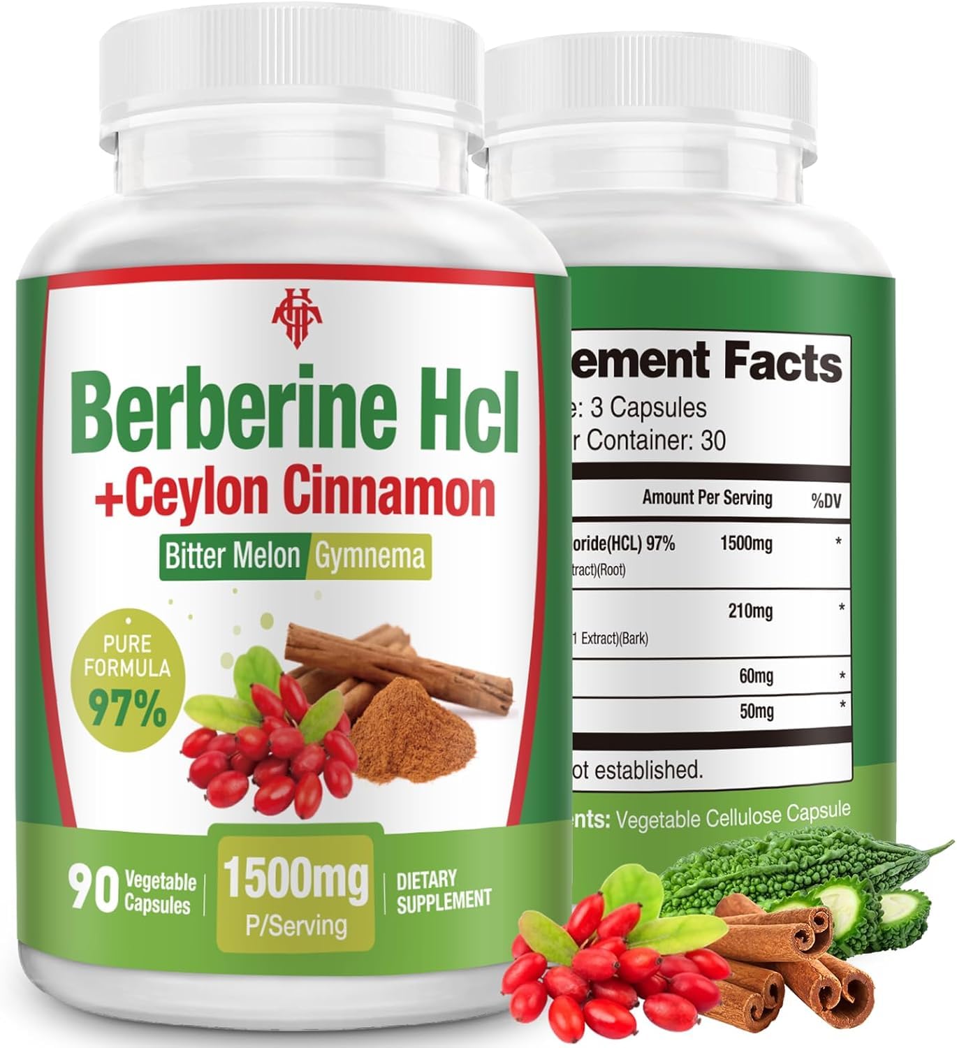 CHANUBITO Berberine Capsule 90 Count