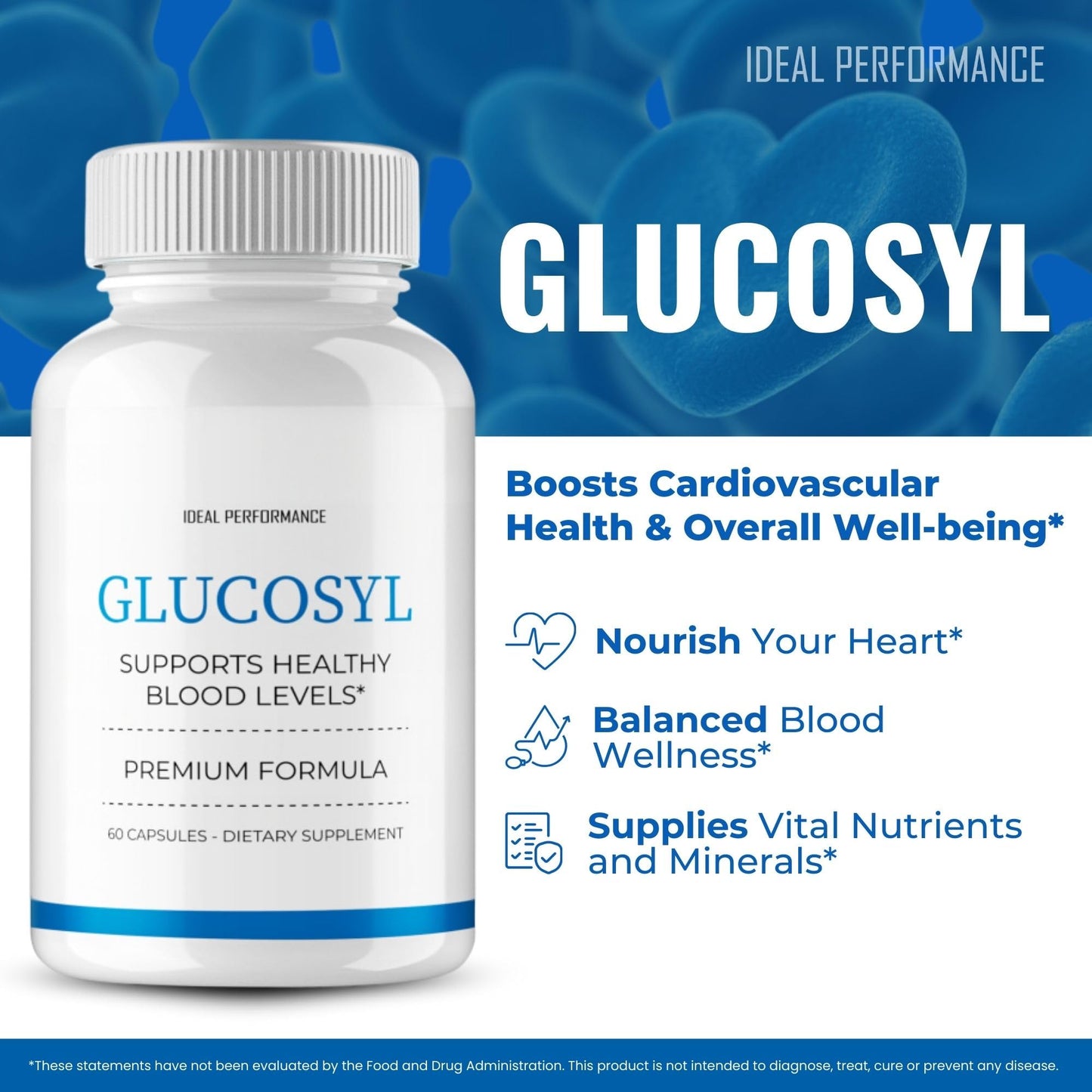 IDEAL PERFORMANCE Glucosyl 120 Capsules