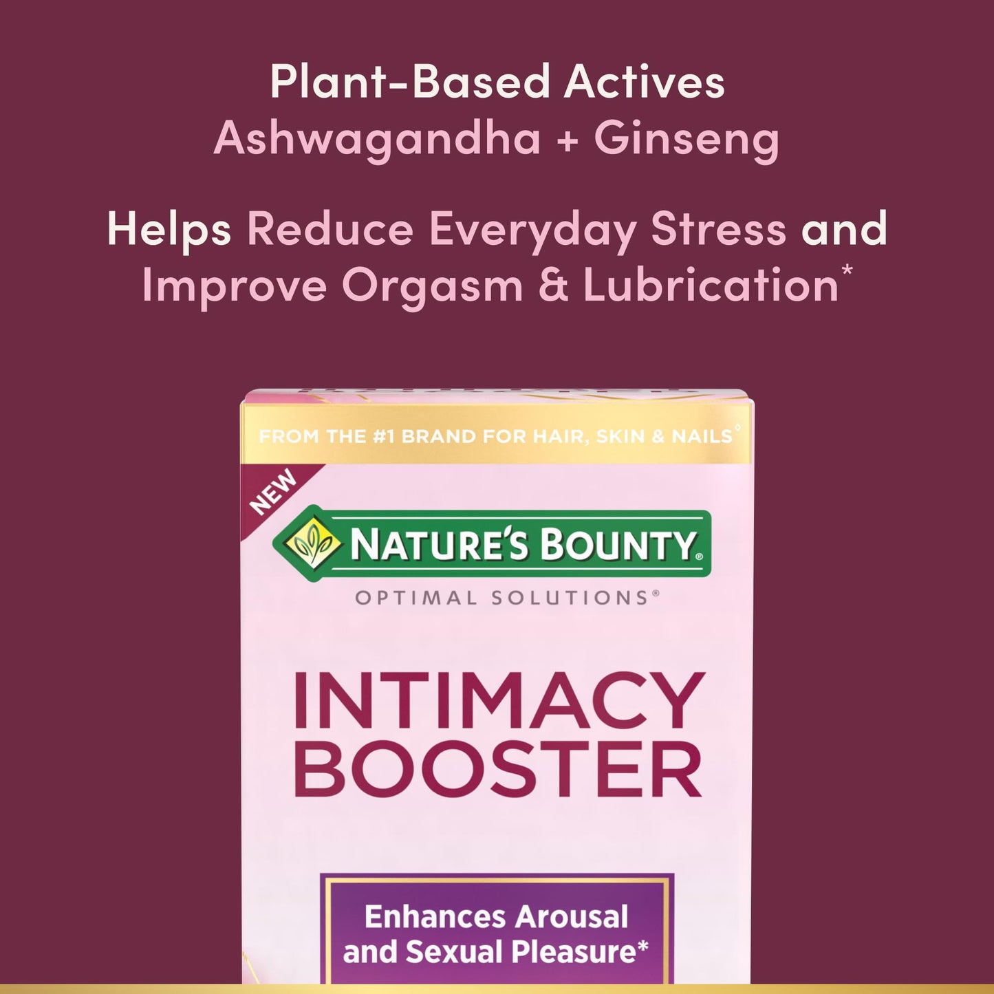 Nature's Bounty Optimal Solutions Intimacy Booster 60 Capsules