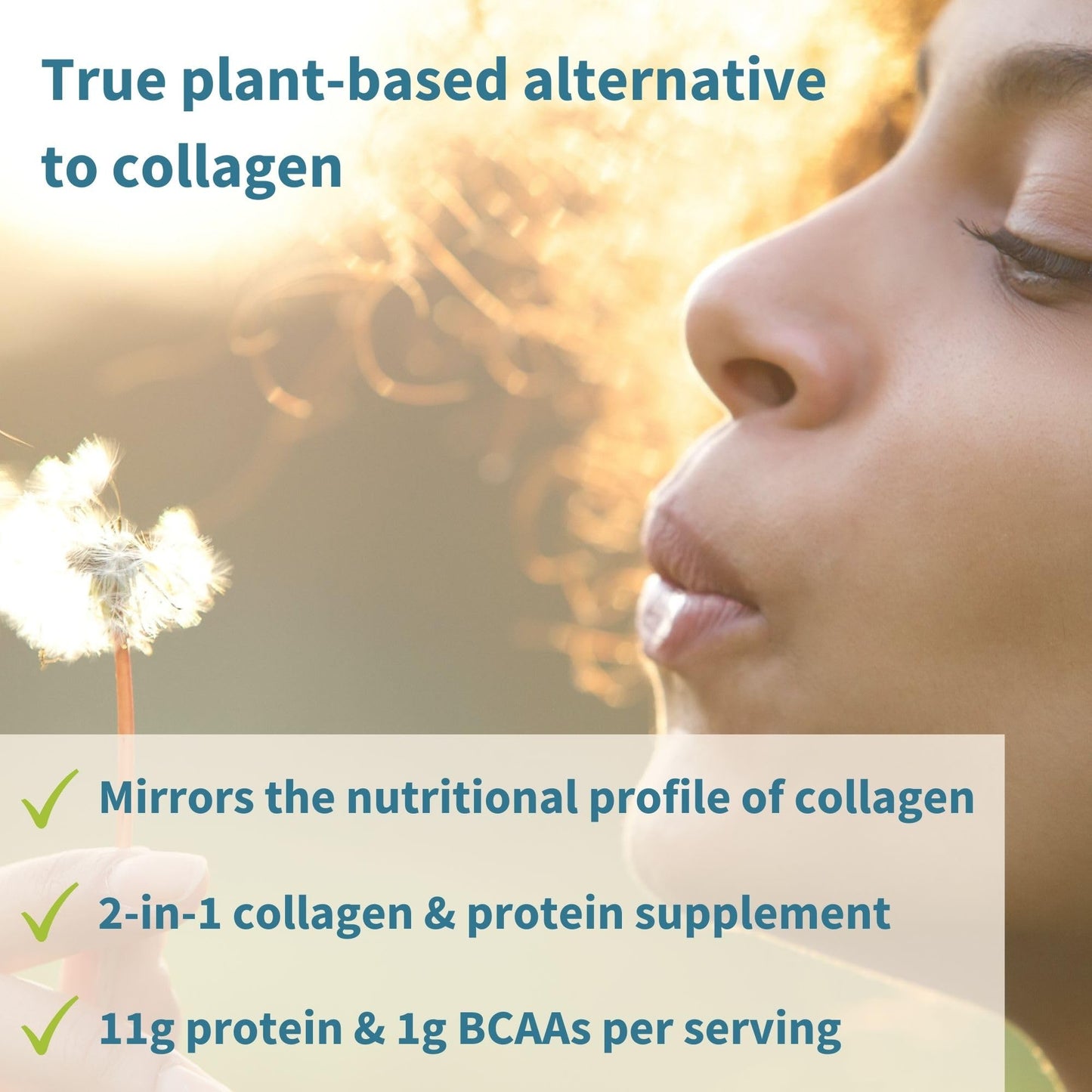Igennus Healthcare Nutrition Vegan Collagen Peptide Powder, 4 x 35 Servings