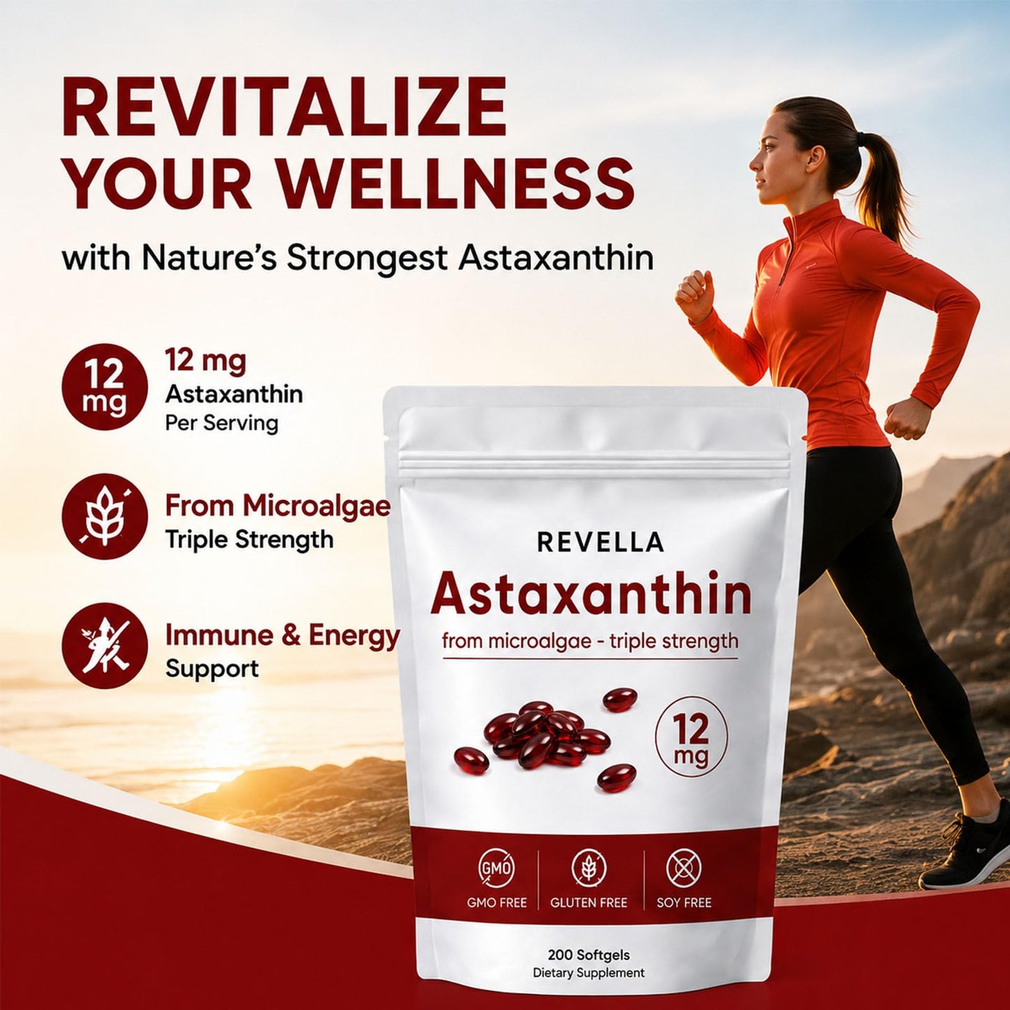 Kunnozz Revella Astaxanthin Softgel 200