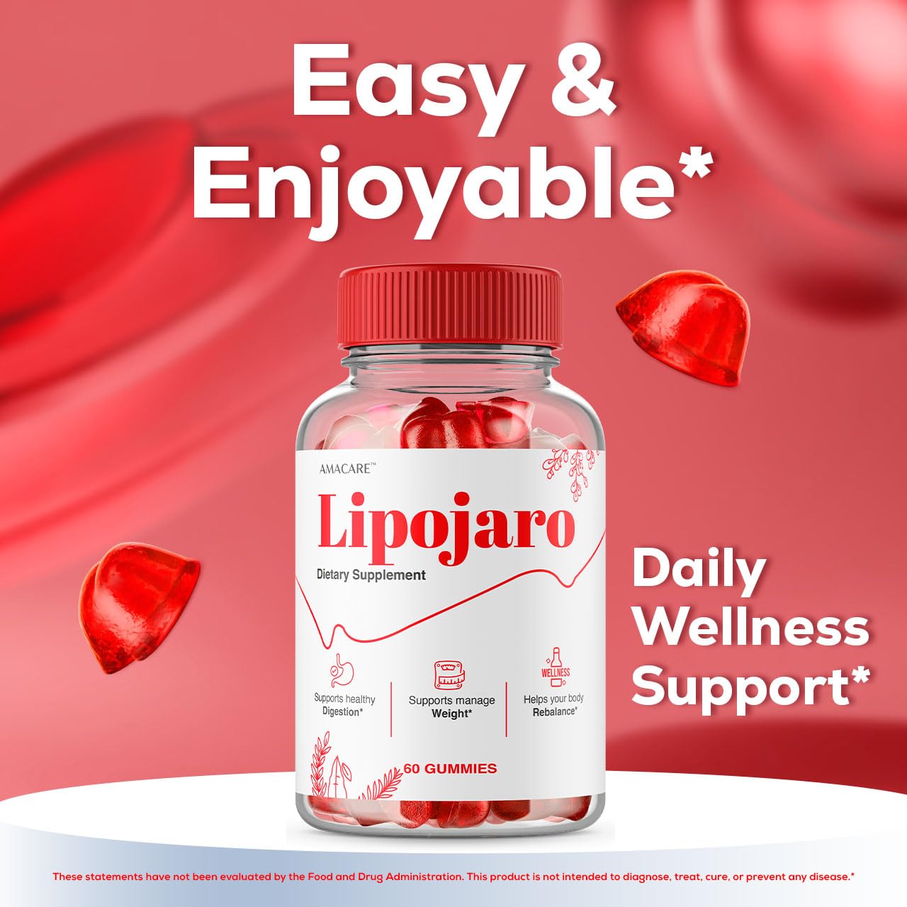 AMACARE LipoJaro Gummies 300 Gummies