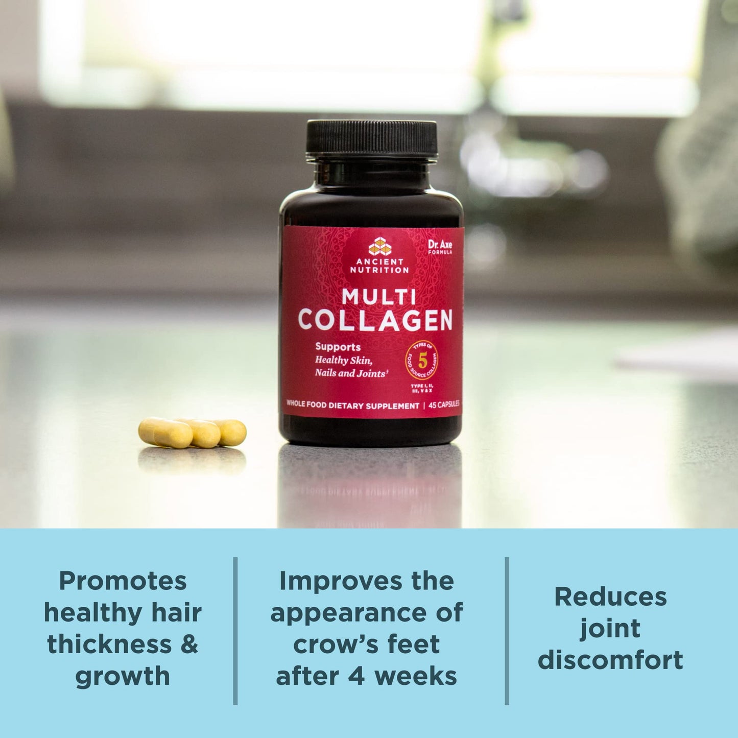 Ancient Nutrition Collagen Peptides Capsules 90 Count