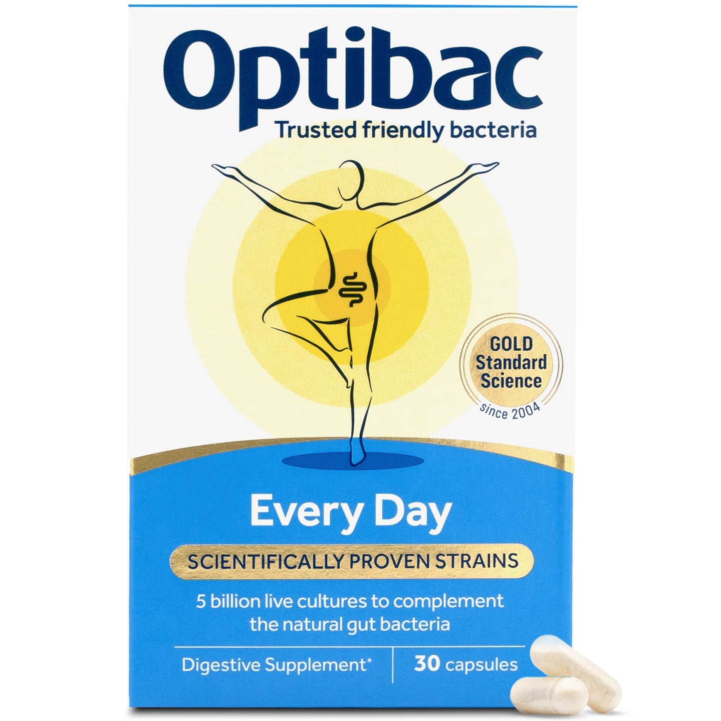 Optibac Probiotics for Digestive Health Capsules 30