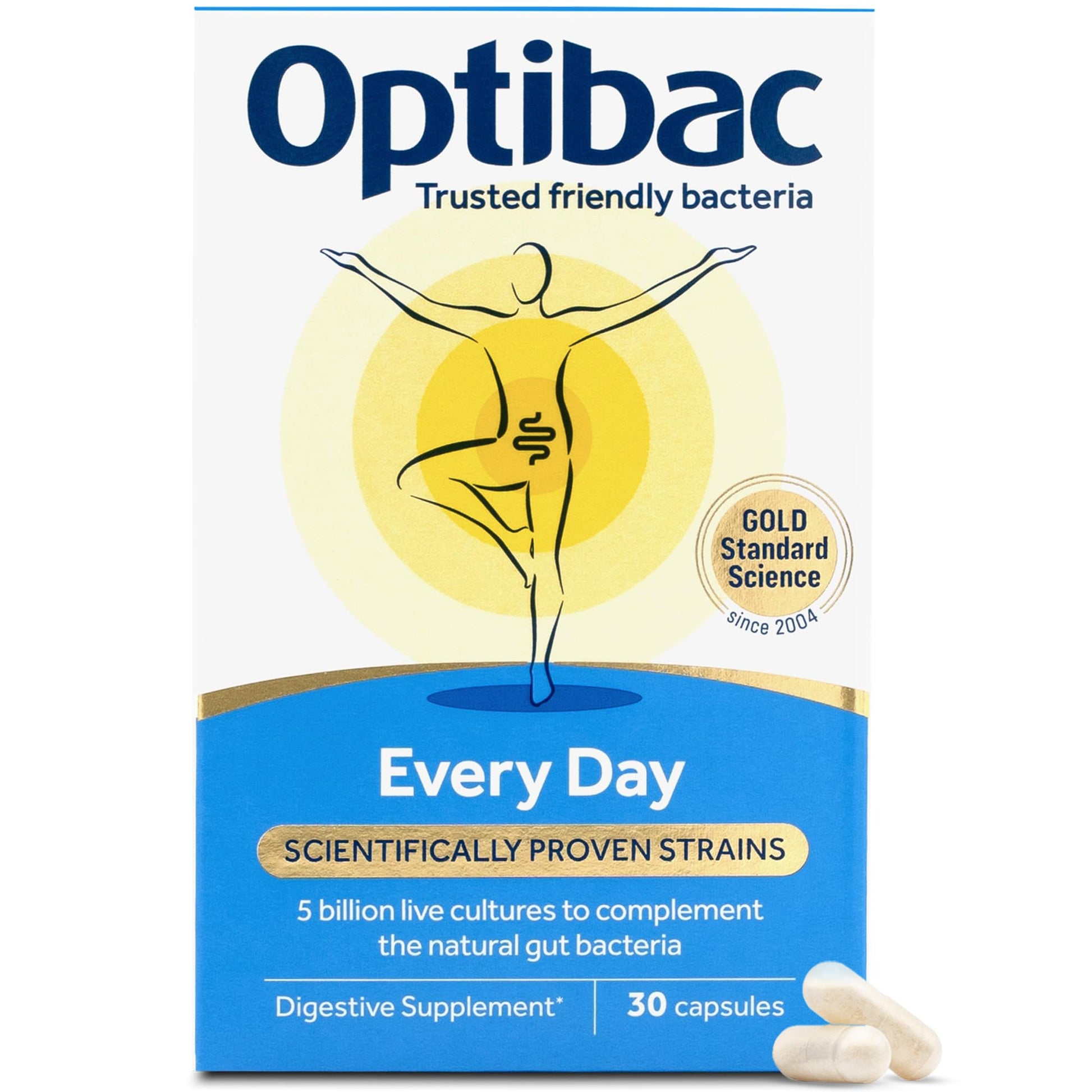 Optibac Probiotics for Digestive Health Capsules 30