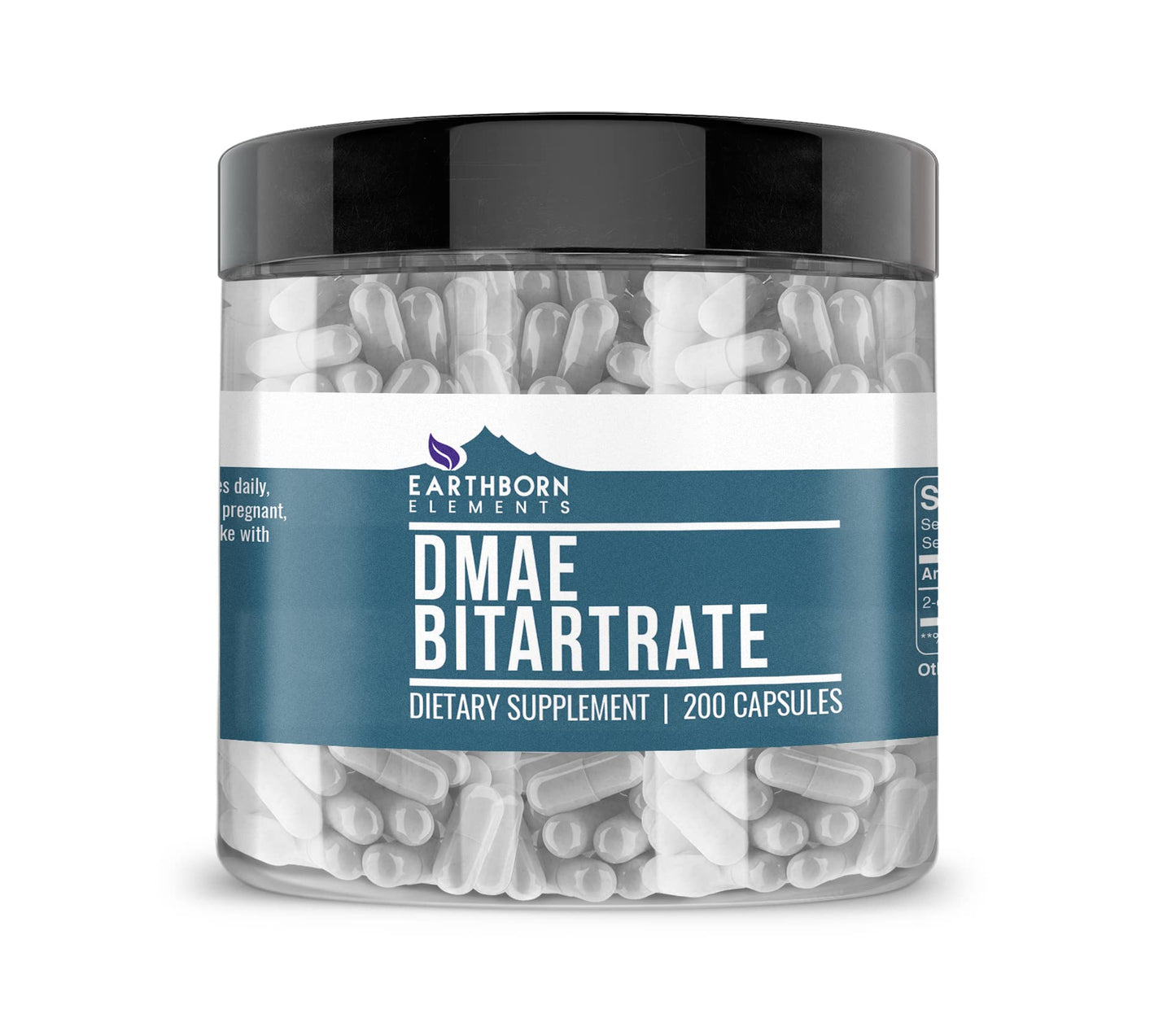 Earthborn Elements DMAE Bitartrate Capsules 200