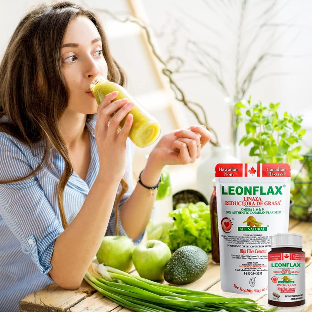 Leonflax Flax Seed, 60 Capsules