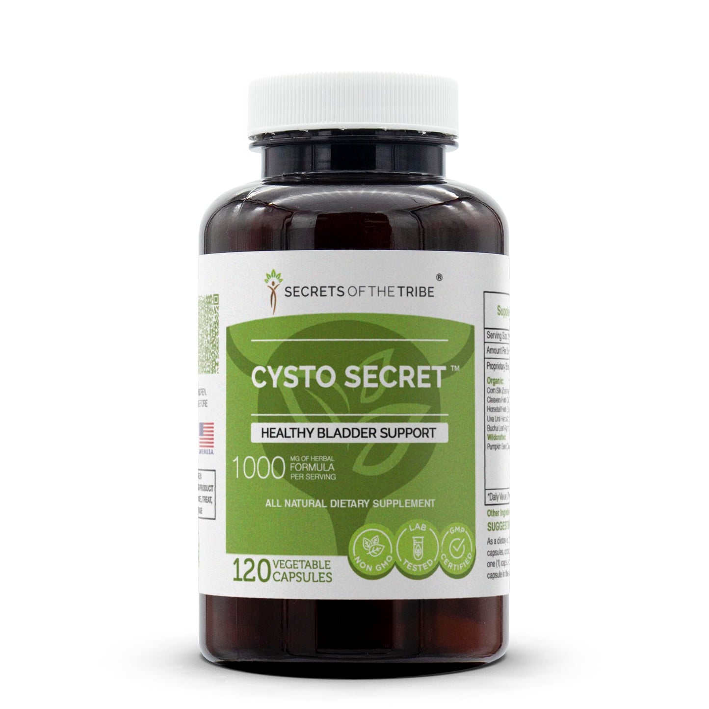 Secrets of the Tribe Cysto Secret 120 Capsules