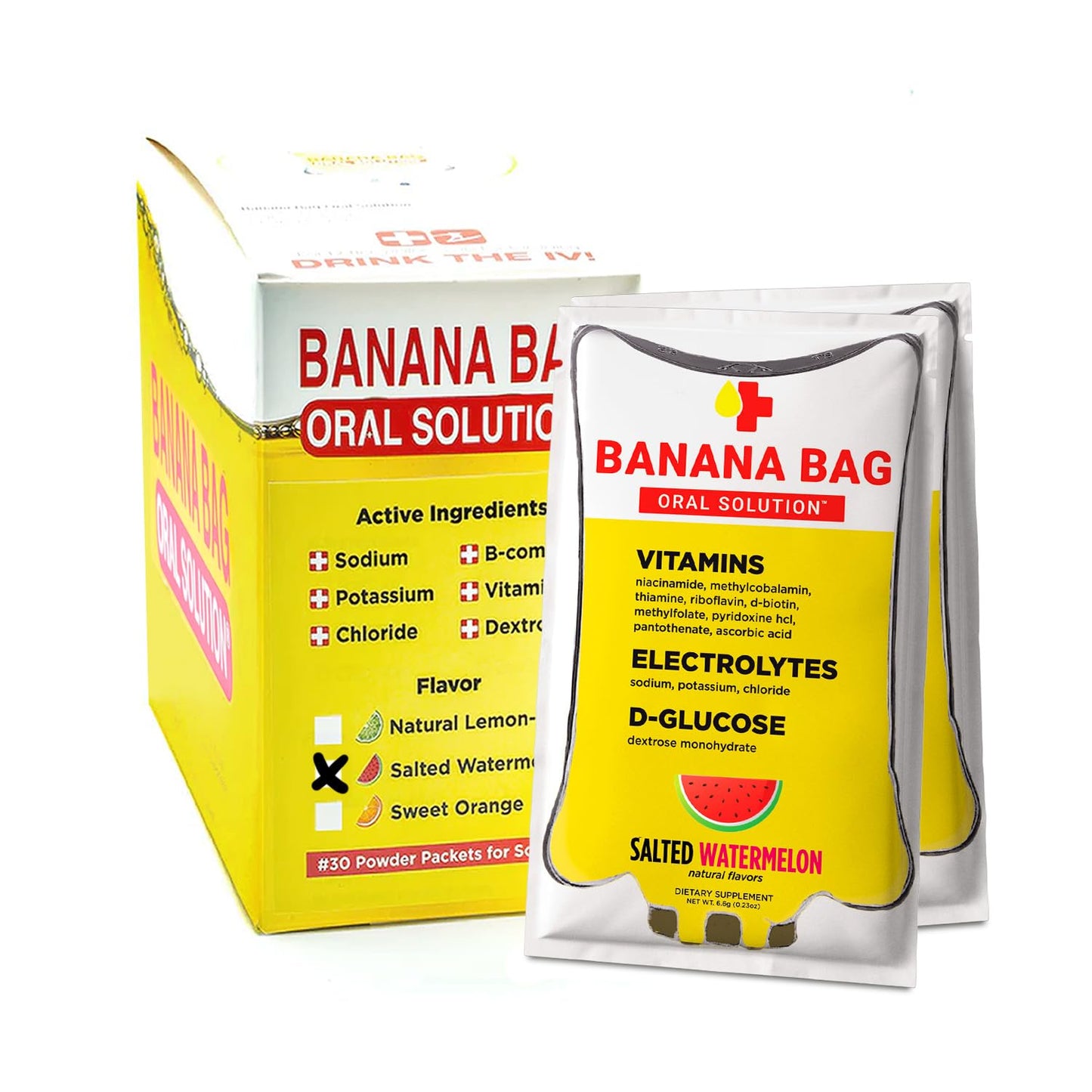 Banana Bag Oral Solution Powder Salted Watermelon 6.9