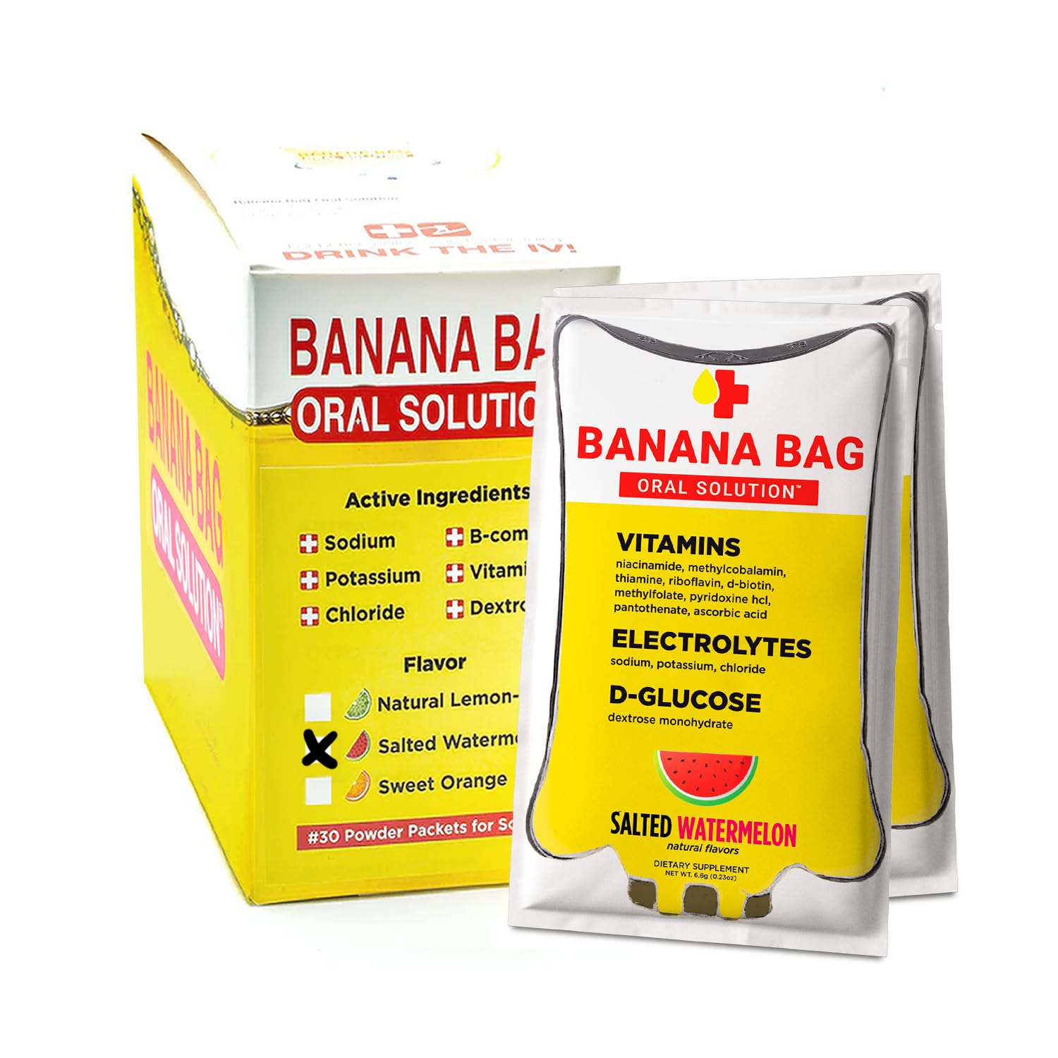 Banana Bag Oral Solution Powder Salted Watermelon 6.9