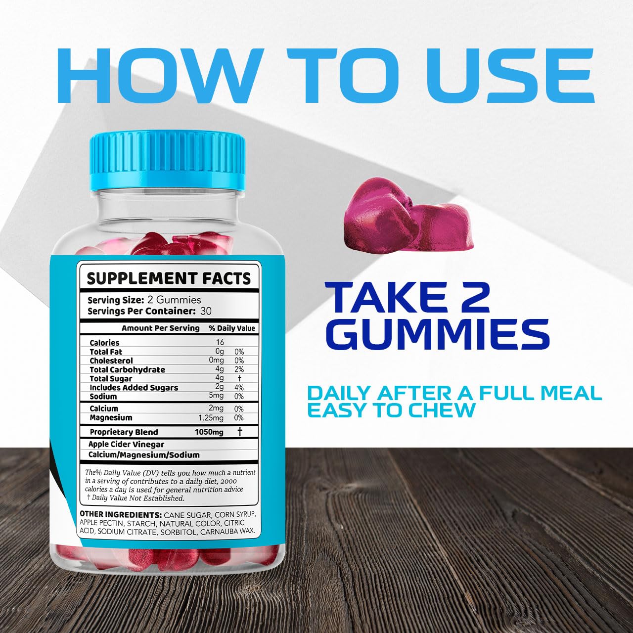 LIVORKA Thrust Maxx Gummies 120 Gummies