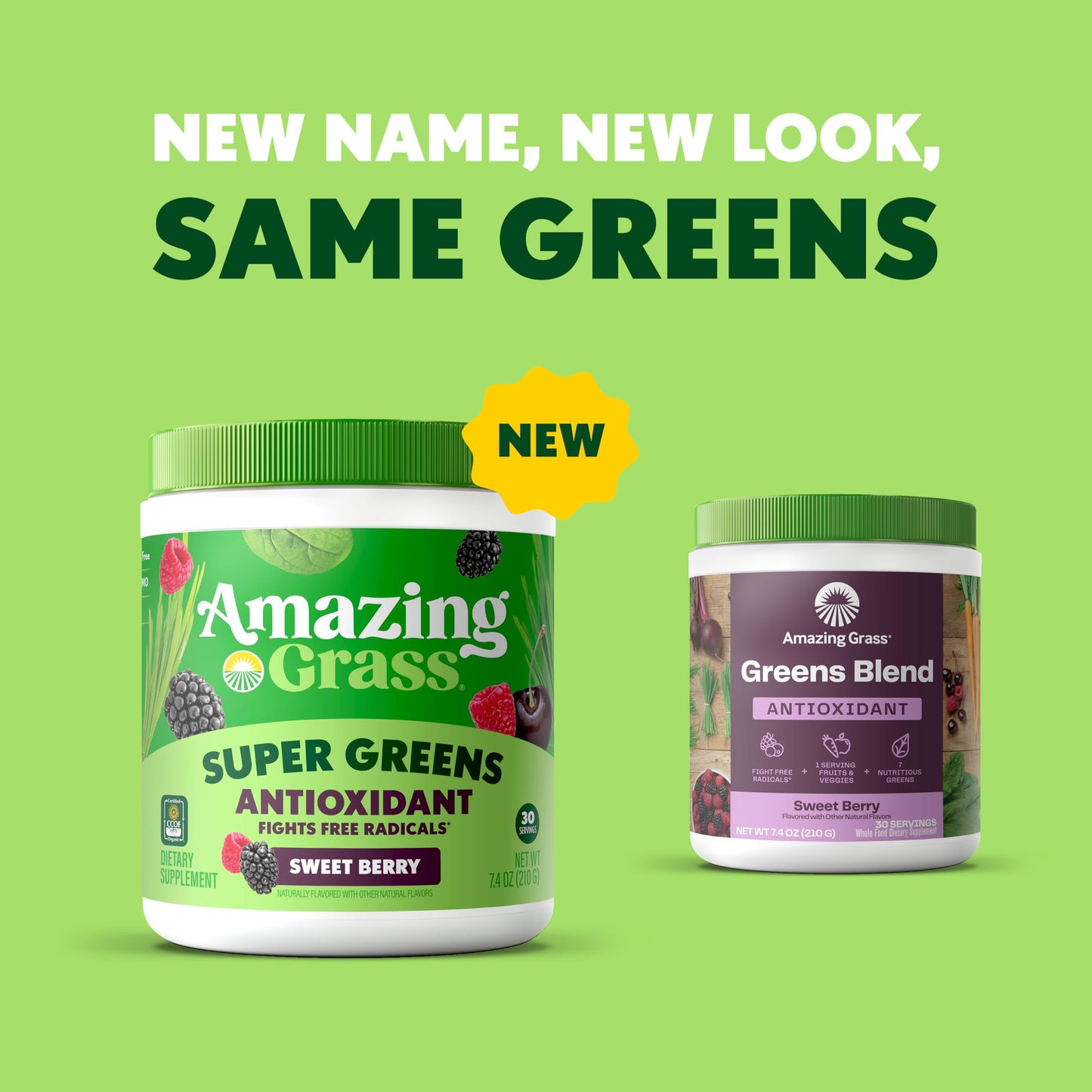 Amazing Grass Super Greens Powder, 7.4 oz