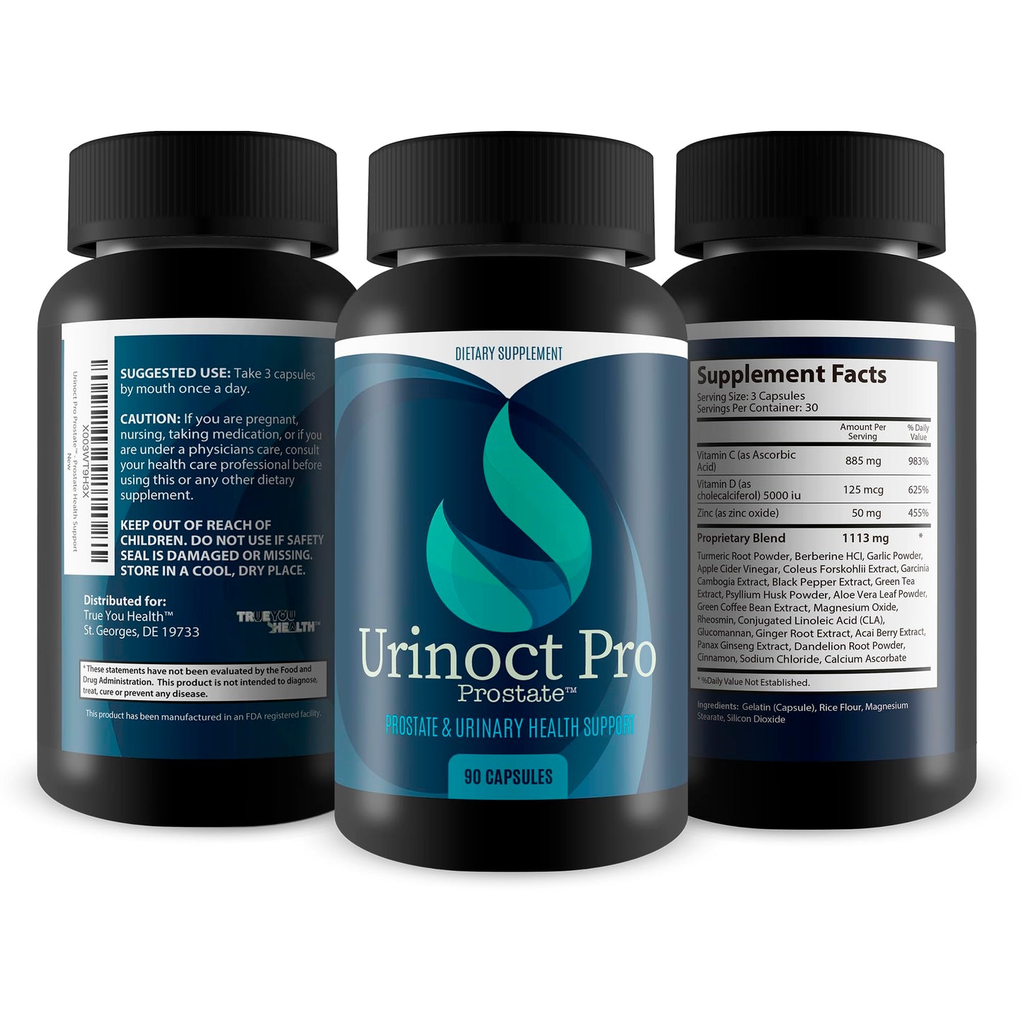 True You Health Urinoct Pro Prostate Capsule 1 Count