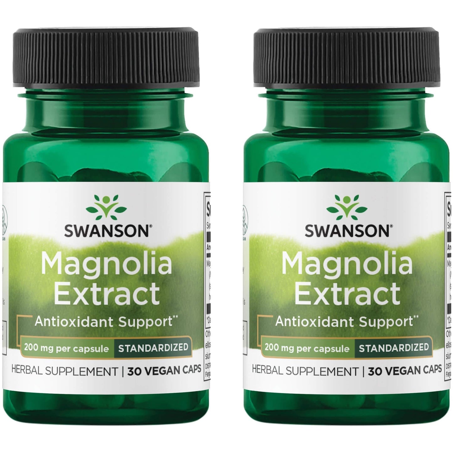 Swanson Magnolia Bark Herbal Supplement Capsules, 60 Capsules