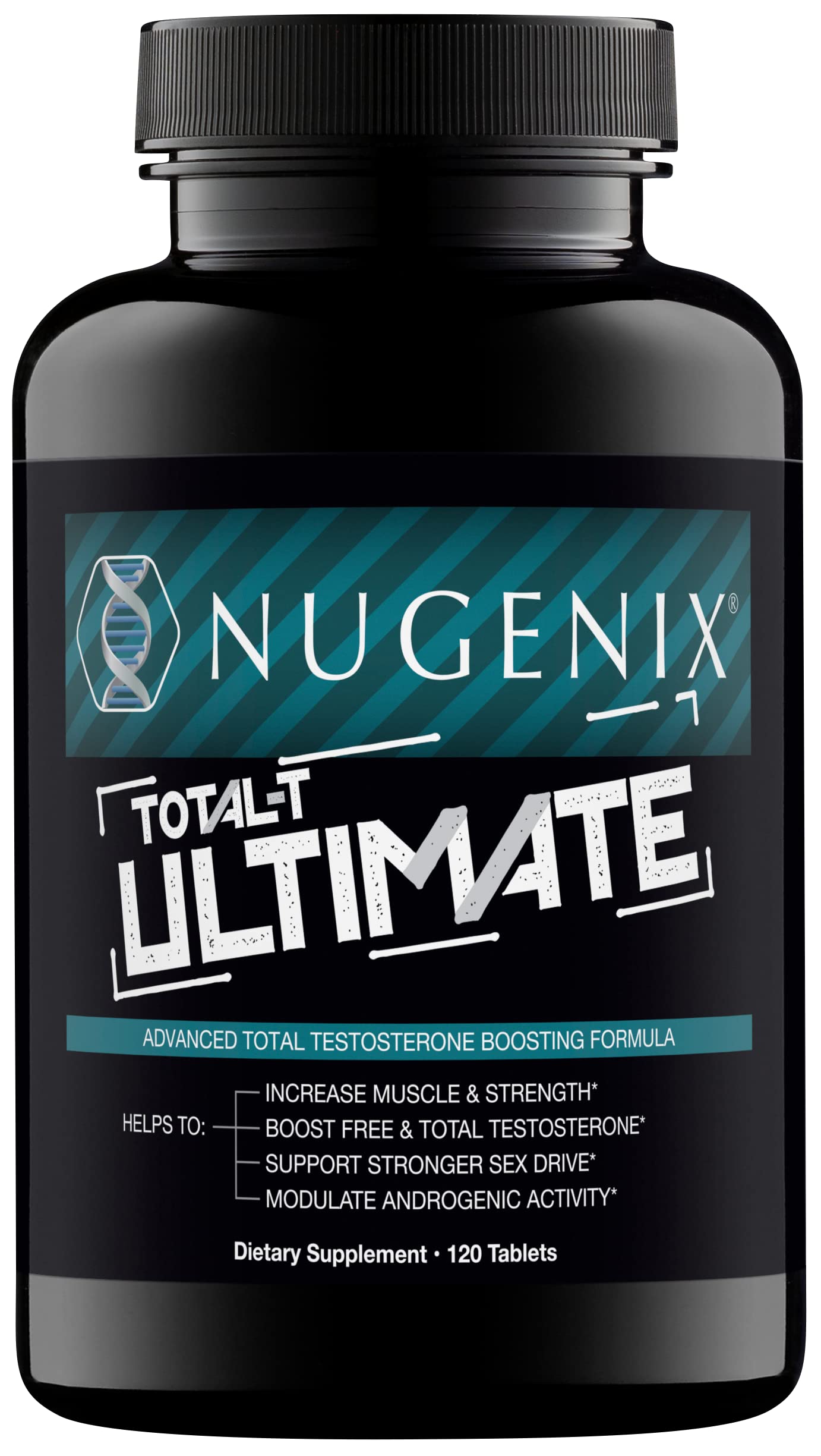 Nugenix Total-T Ultimate Testosterone Booster for Men and Nitric Oxide Booster for Men Capsules 220