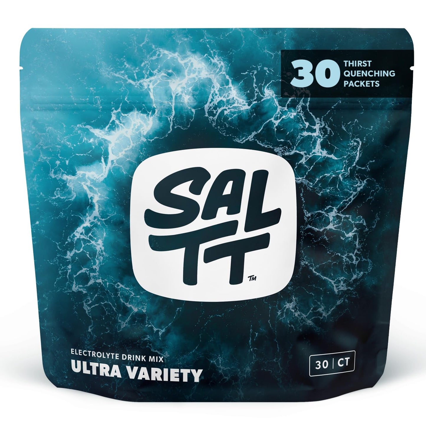 Keto Chow SALTT Electrolytes Powder Packets, Ultra Variety Pack, 30 Packets