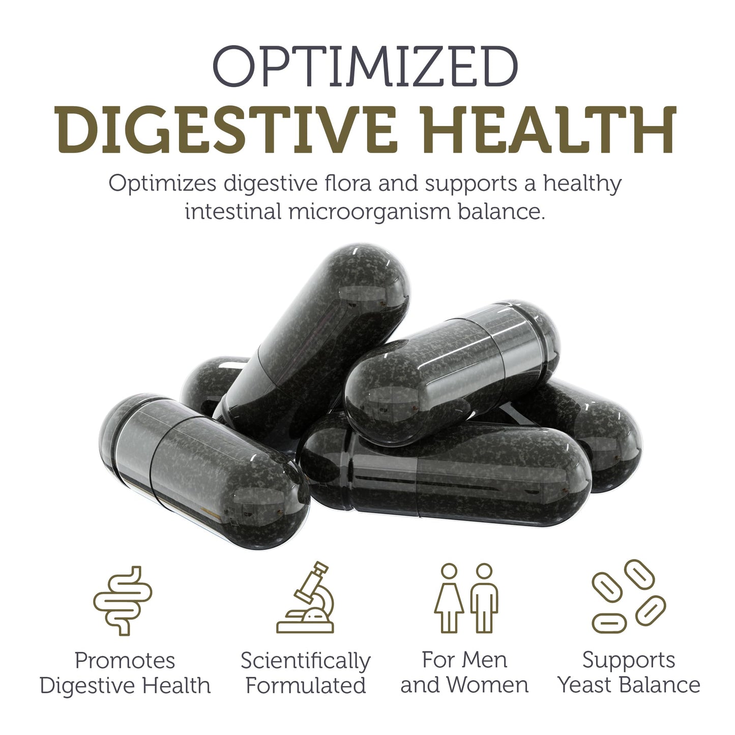 Zahler CandAid Cleanse Digestive Health Supplement with Probiotics Capsule, 60 Count