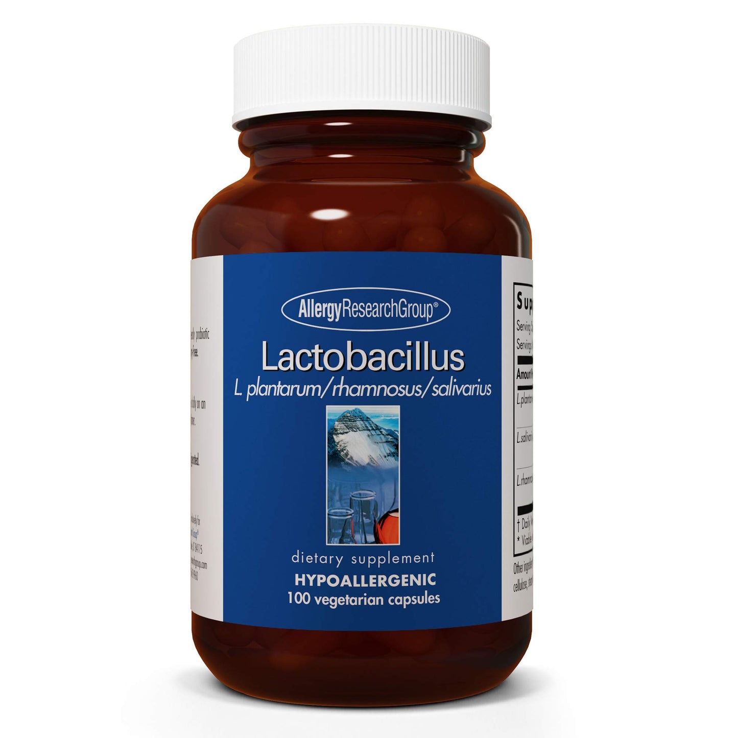 Allergy Research Group Lactobacillus Supplement Capsule 100 Count