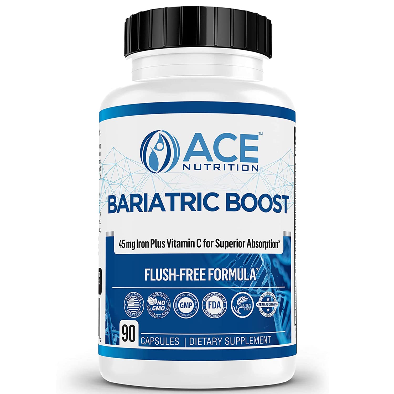 ACE NUTRITION Bariatric Boost One-A-Day Multivitamin Capsule, 90 Count