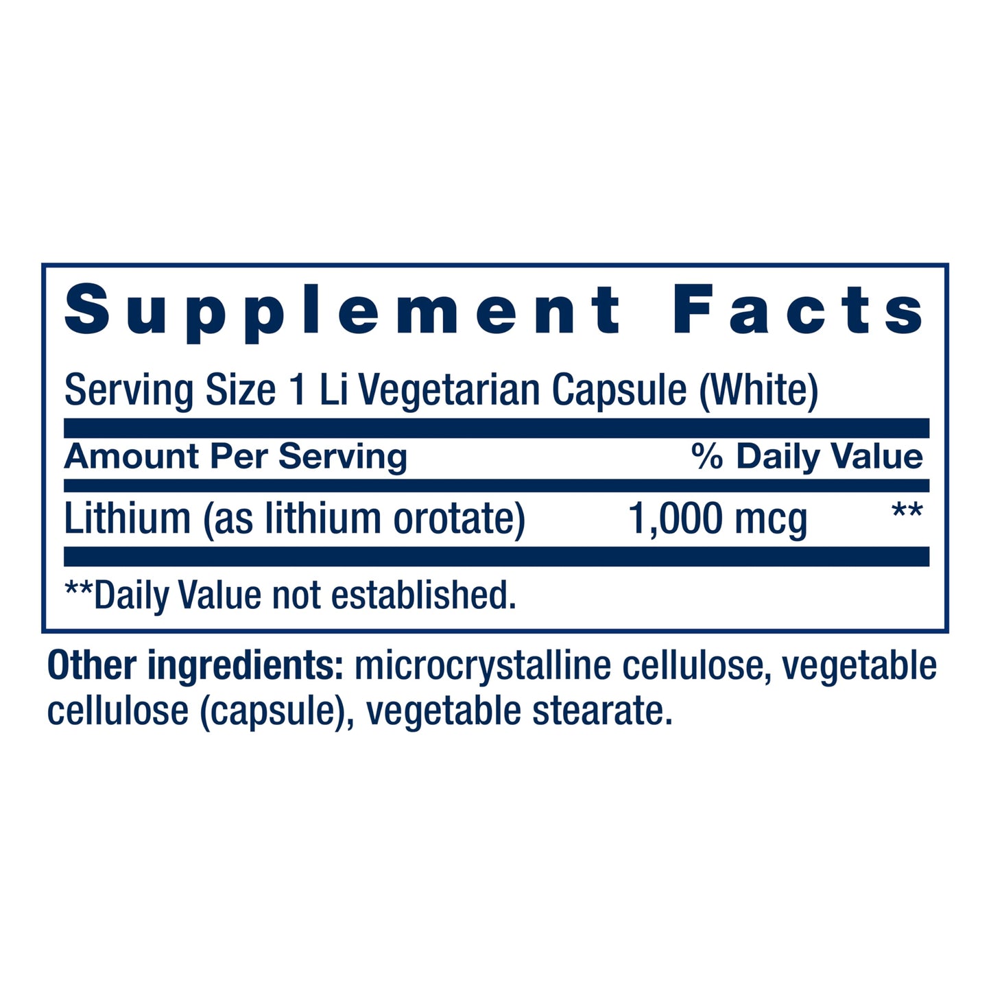 Life Extension Memory Protect Lithium Capsules, 36 Count