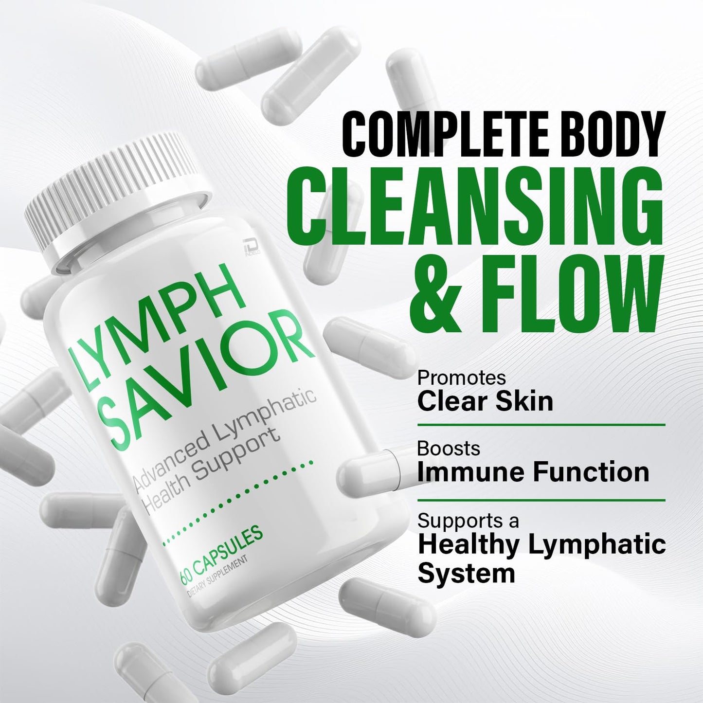 Indelo Lymph Savior 120 Capsules