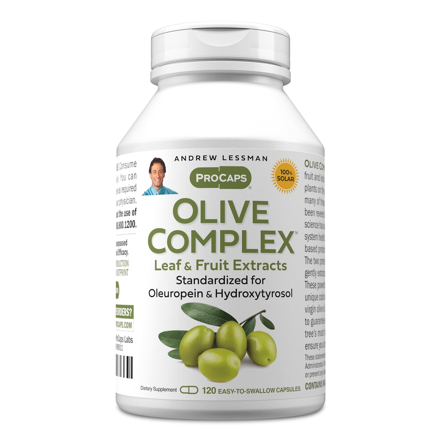 ANDREW LESSMAN Olive Complex Capsules, 120 Count
