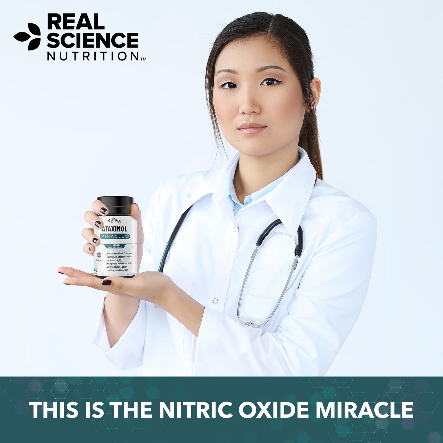 Real Science Nutrition Ataxinol Miracle Capsules, 60 Count